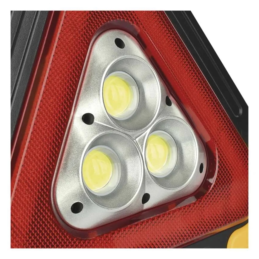 LED Výstražný trojúhelník LED/5V 1800 mAh