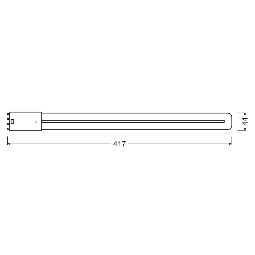 LED Zářivková trubice 2G11/18W/230V 3000K - Osram