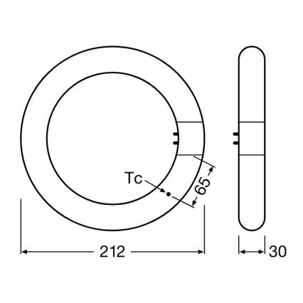 LED Zářivková trubice G10q/11W/230V 3000K - Osram