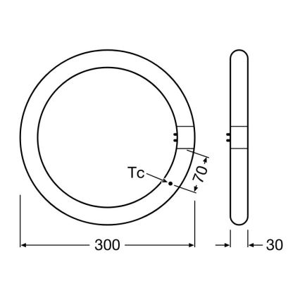LED Zářivková trubice G10q/18,3W/230V 4000K - Osram