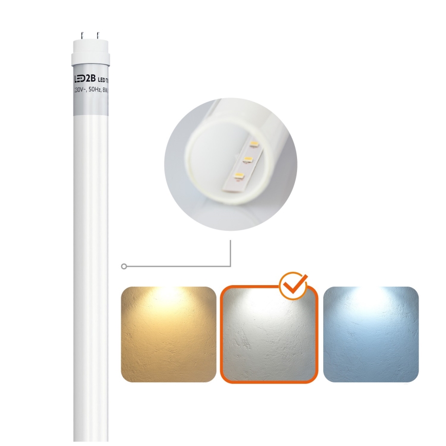 LED Zářivková trubice T8 G13/18W/230V 4000K 120 cm