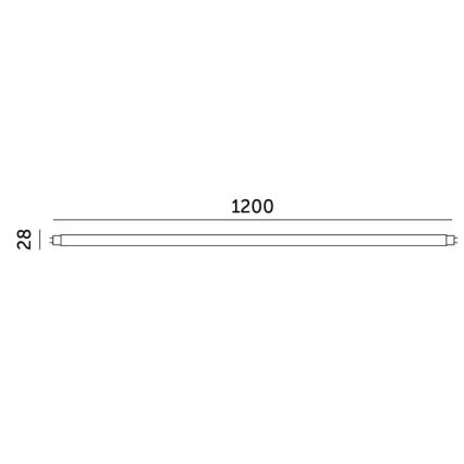 LED Zářivková trubice T8 G13/18W/230V 4000K 120 cm
