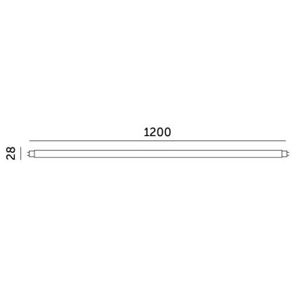 LED Zářivková trubice T8 G13/18W/230V 6500K 120 cm