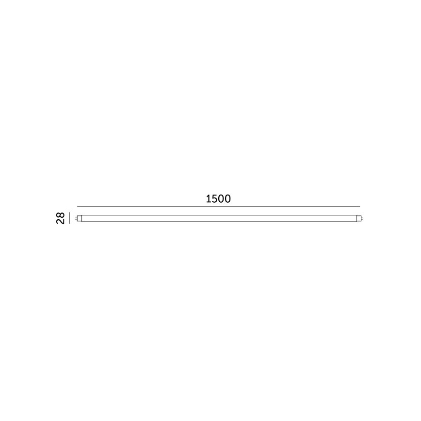 LED Zářivková trubice T8 G13/22W/230V 4000K 150 cm
