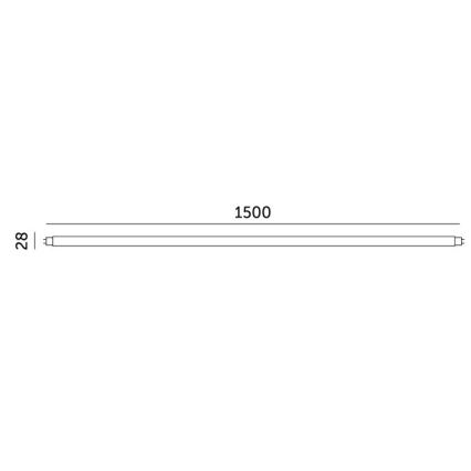 LED Zářivková trubice T8 G13/22W/230V 6500K 150 cm