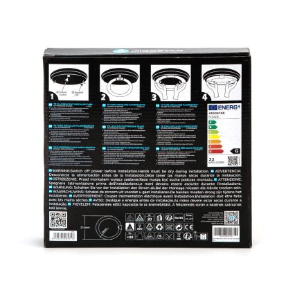 LED Zářivková trubice T9 G24q-1/22W/230V 6500K - Aigostar
