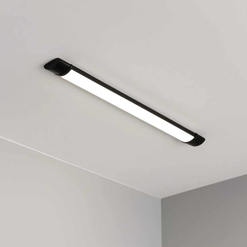 LED Zářivkové svítidlo LED/30W/230V 4000K 90 cm černá