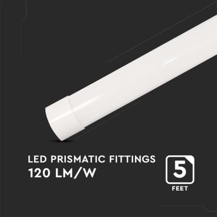 LED Zářivkové svítidlo LED/50W/230V 4000K 150 cm bílá