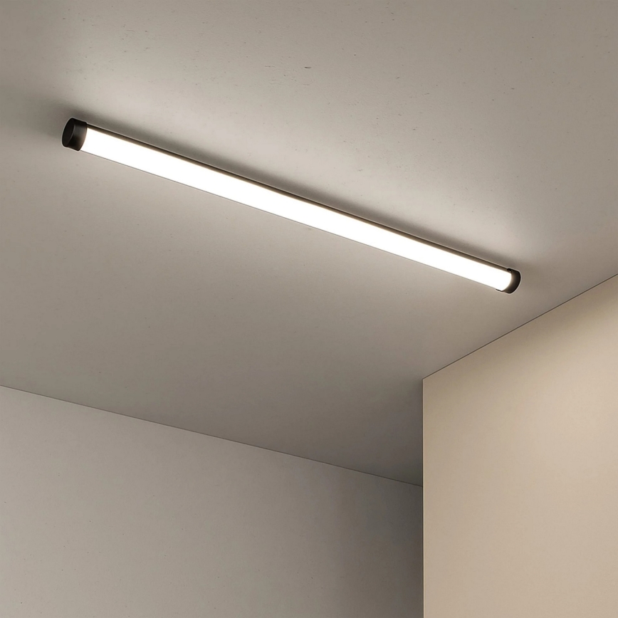 LED Zářivkové svítidlo LED/50W/230V 4000K 150 cm černá