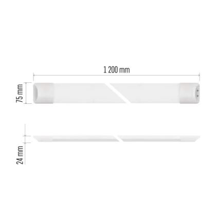 LED Zářivkové svítidlo MINO LED/40W/230V 4000K 120 cm