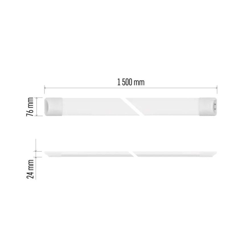 LED Zářivkové svítidlo MINO LED/50W/230V 4000K 150 cm