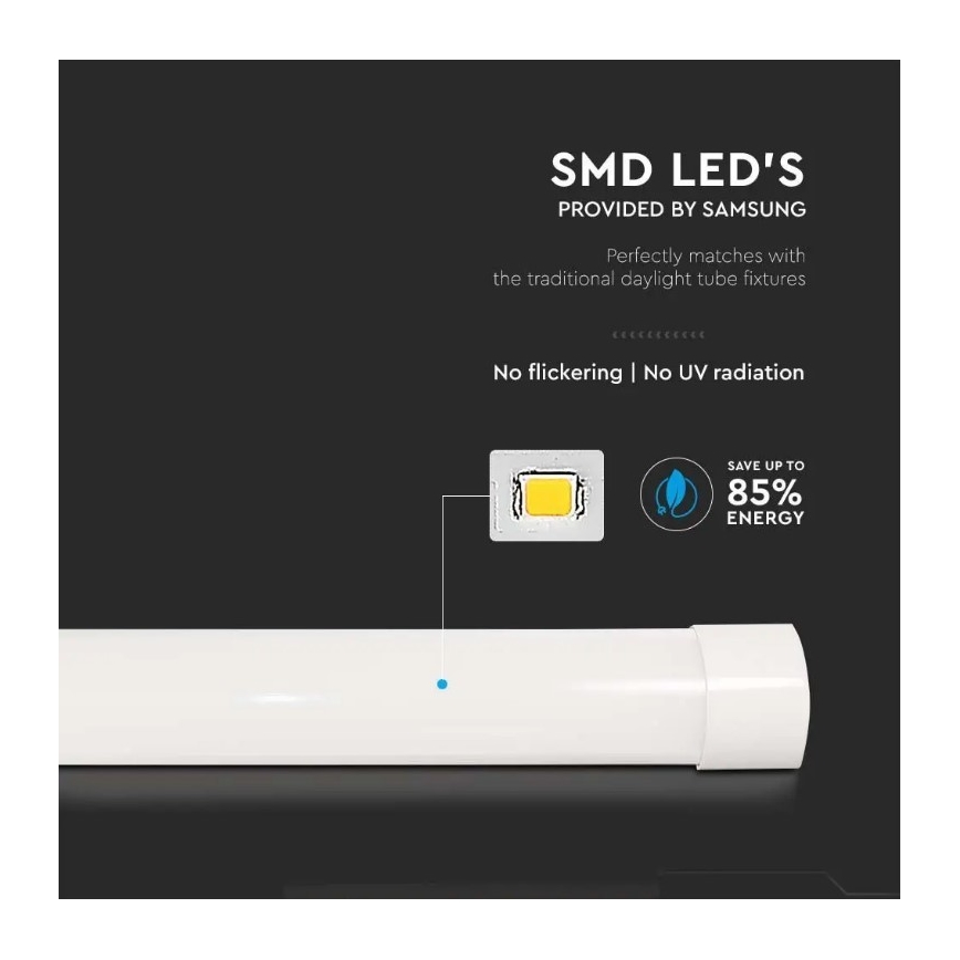 LED Zářivkové svítidlo SAMSUNG CHIP LED/50W/230V 6500K 150 cm