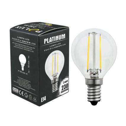 305084 - LED Žárovka 1xE14/2,5W/230V G45