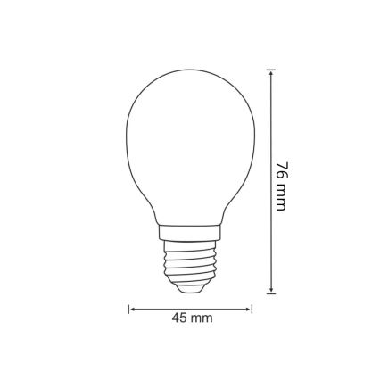 LED Žárovka 1xE27/2,5W/230V 3000K