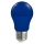 LED Žárovka A50 E27/4,9W/230V modrá