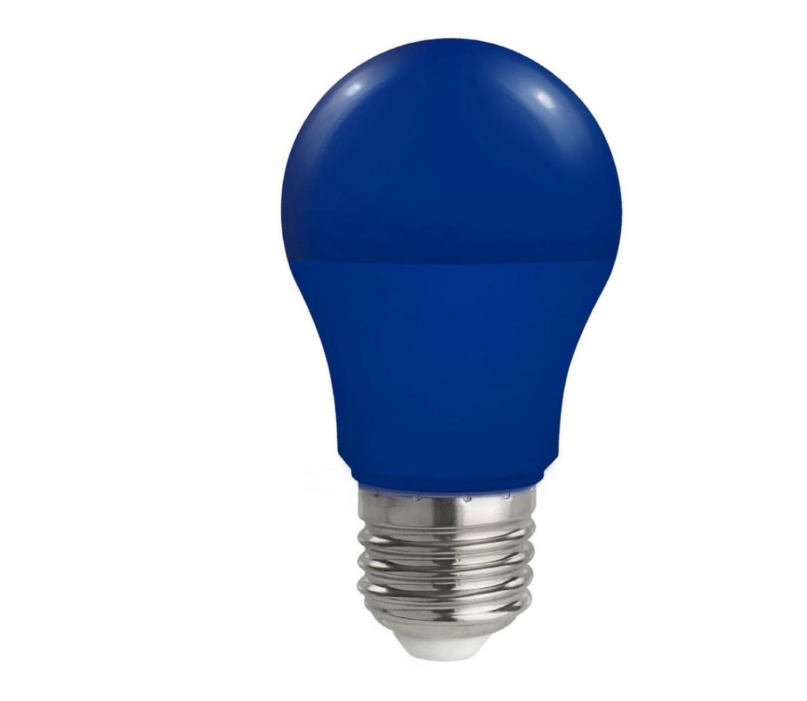  LED Žárovka A50 E27/4,9W/230V modrá 