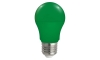 LED Žárovka A50 E27/4,9W/230V zelená