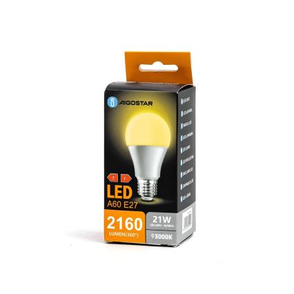 LED Žárovka A60 E27/21W/230V 3000K - Aigostar