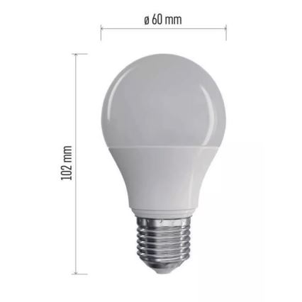 LED Žárovka A60 E27/7,2W/230V 4000K CRI 94 Ra