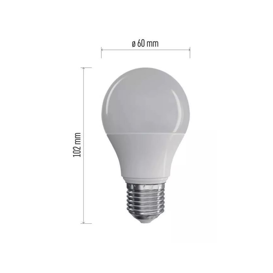 LED Žárovka A60 E27/7,2W/230V 4000K CRI 94 Ra