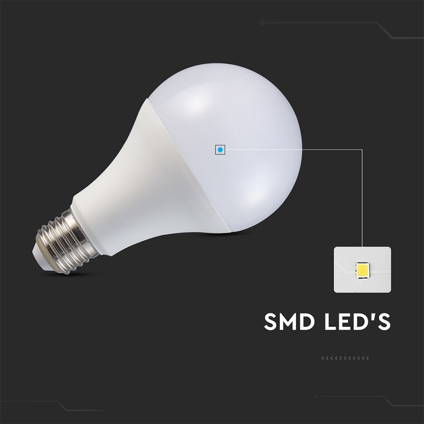 LED Žárovka A80 E27/20W/230V 3000K