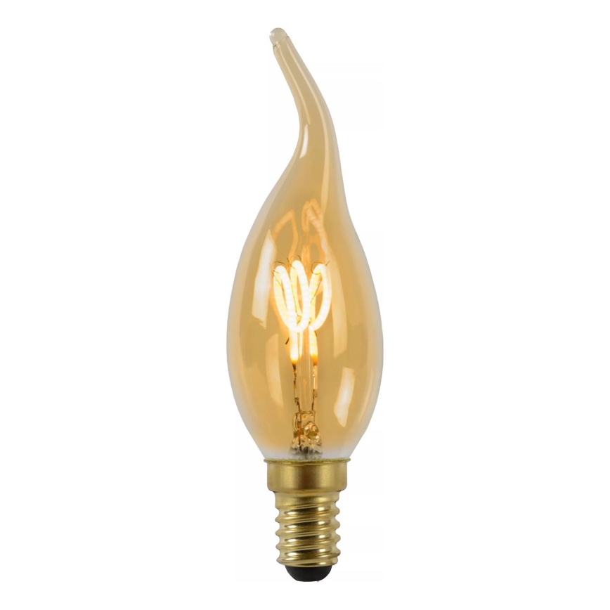 LED Žárovka AMBER E14/3W/230V 2200K - Lucide 49036/03/62