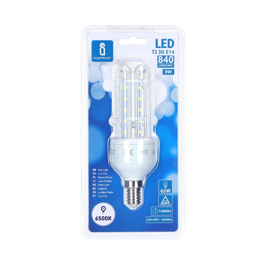 LED Žárovka B5 E14/9W/230V 6500K - Aigostar