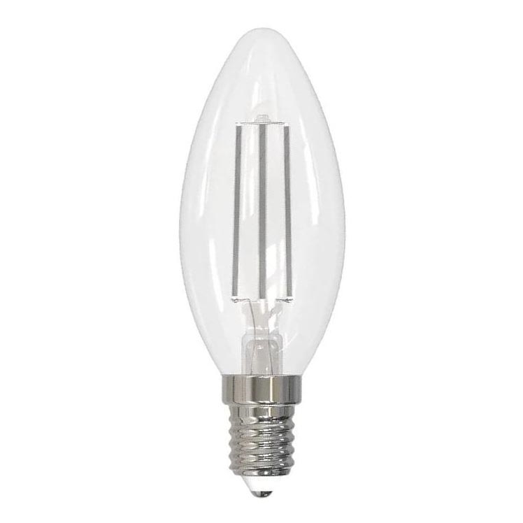 LED Žárovka BÍLÝ FILAMENT C35 E14/4,5W/230V 3000K