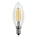LED Žárovka C37 E14/4W/230V 3000K