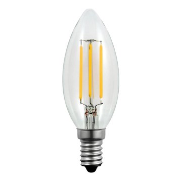 LED Žárovka C37 E14/4W/230V 3000K