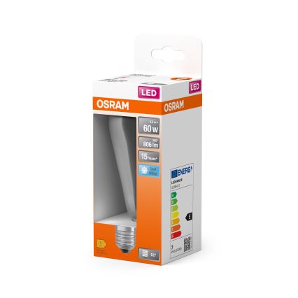 LED Žárovka CLASSIC FILAMENT E27/6,5W/230V 4000K - Osram