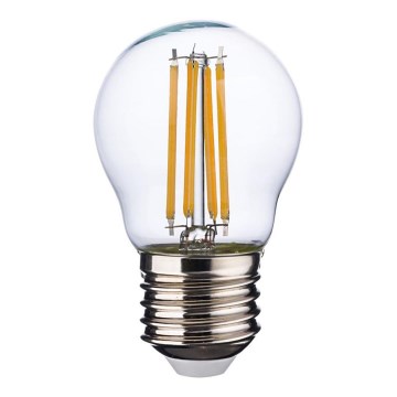 LED Žárovka CLEAR G45 E27/4,5W/230V 2200K