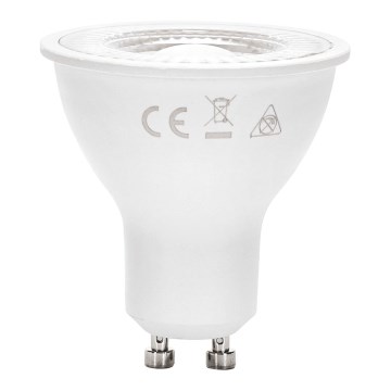 LED Žárovka COB GU10/7W/230V 3000K - Aigostar