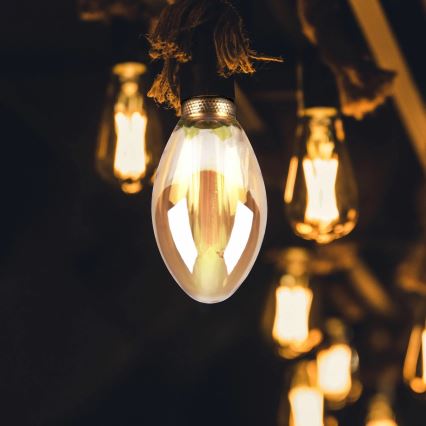 LED Žárovka DECO VINTAGE B75 E27/4W/230V 1800K