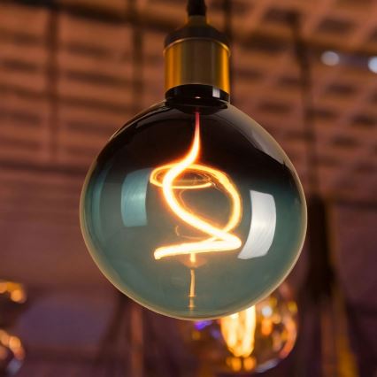 LED Žárovka DECO VINTAGE FILAMENT G125 E27/4W/230V 1800K