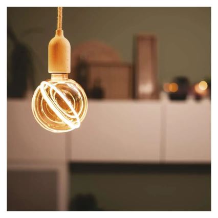 LED Žárovka DECO VINTAGE G130OA E27/4W/230V 1800K