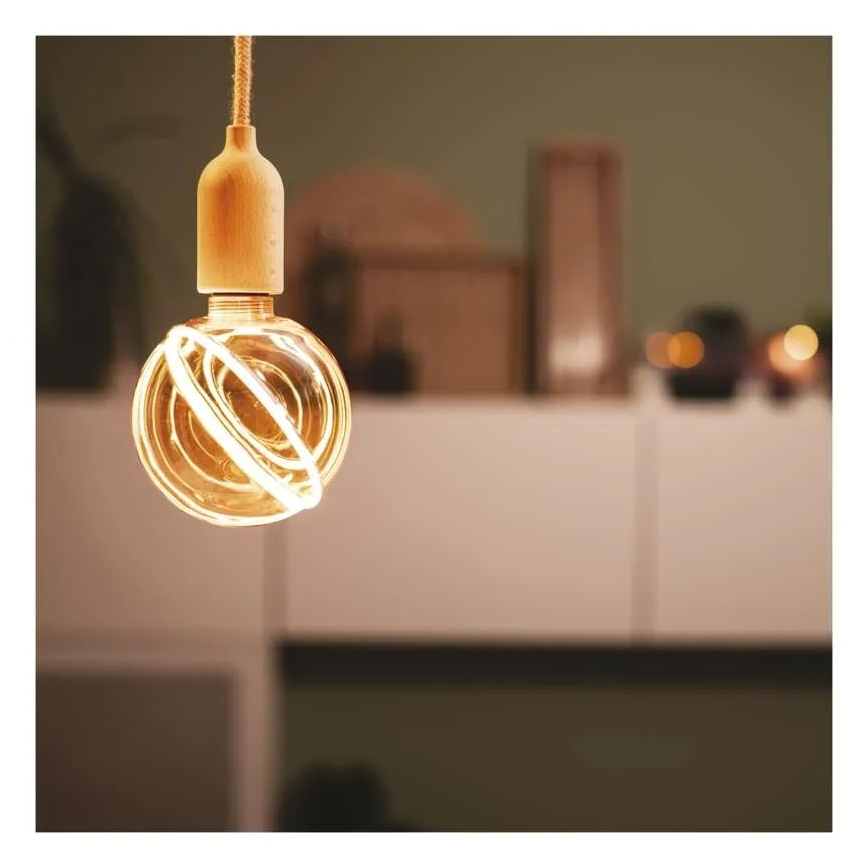 LED Žárovka DECO VINTAGE G130OA E27/4W/230V 1800K