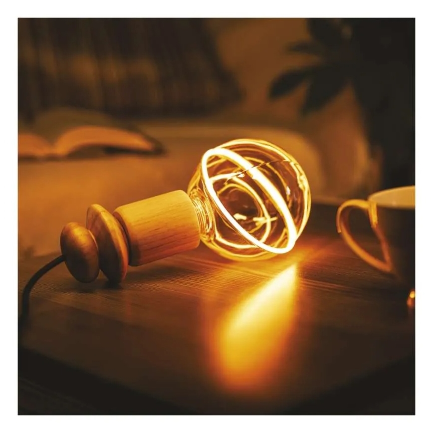 LED Žárovka DECO VINTAGE G130OA E27/4W/230V 1800K