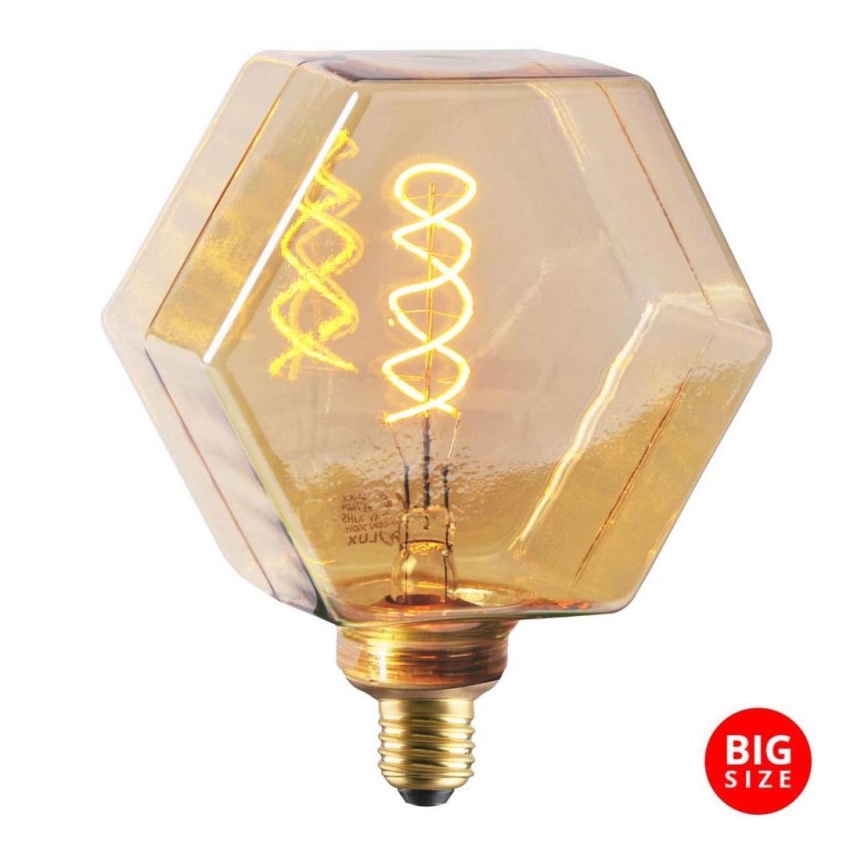 LED Žárovka DECO VINTAGE LB160 E27/4W/230V 1800K