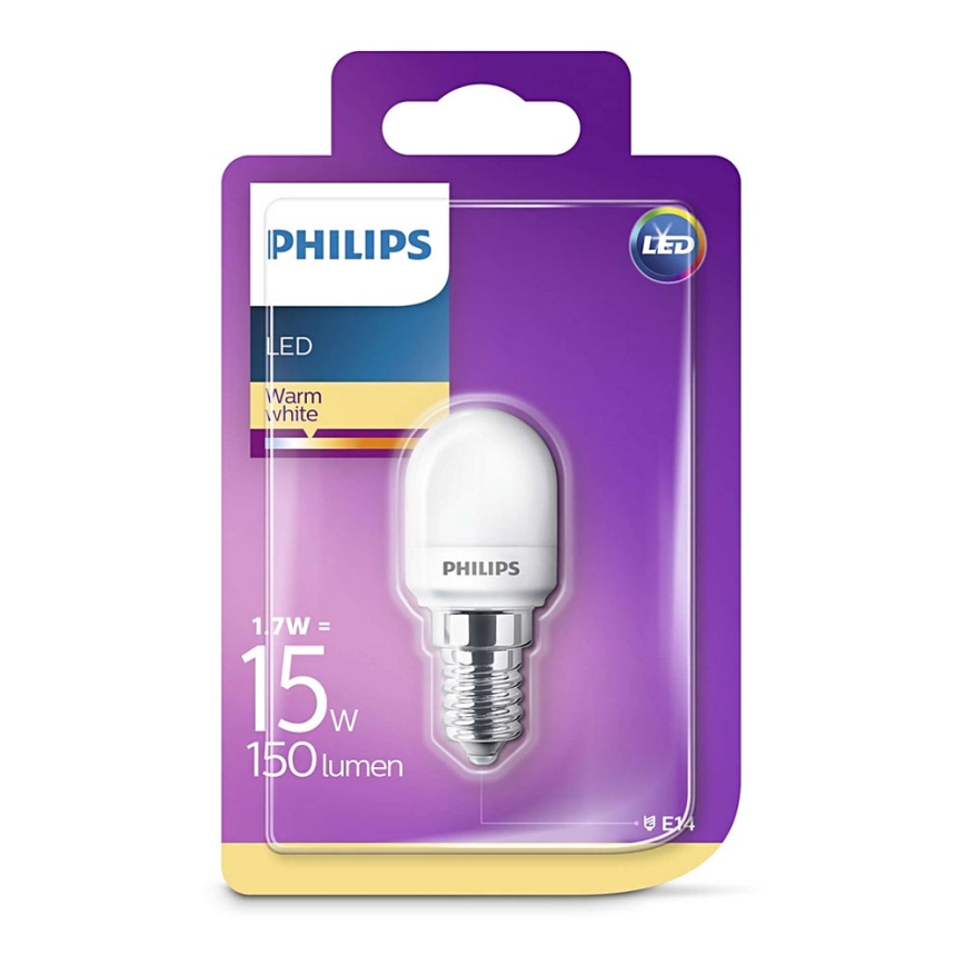 LED Žárovka do lednice Philips E14/1,7W/230V 2700K