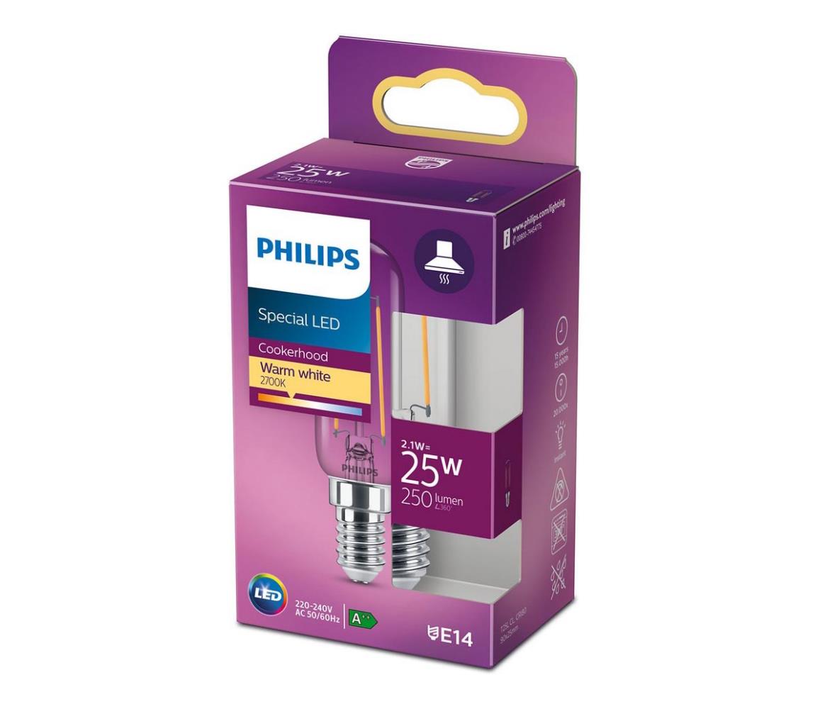Philips LED Žárovka do lednice VINTAGE Philips T25L E14/2,1W/230V 2700K P4142
