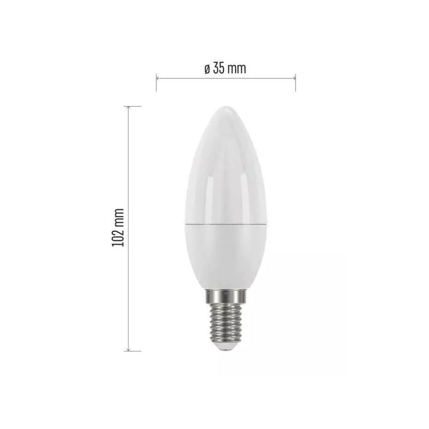 LED Žárovka E14/4,2W/230V 2700K CRI 94 Ra