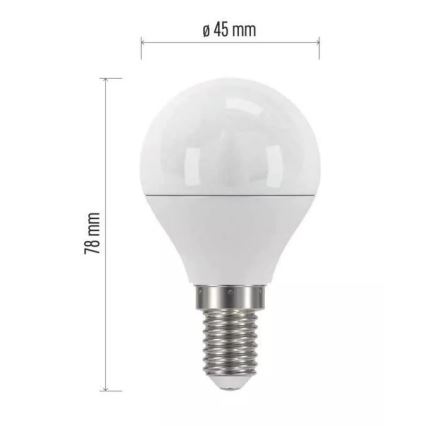 LED Žárovka E14/4,2W/230V 2700K CRI 94 Ra