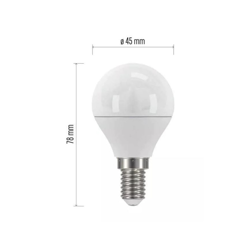 LED Žárovka E14/4,2W/230V 2700K CRI 94 Ra
