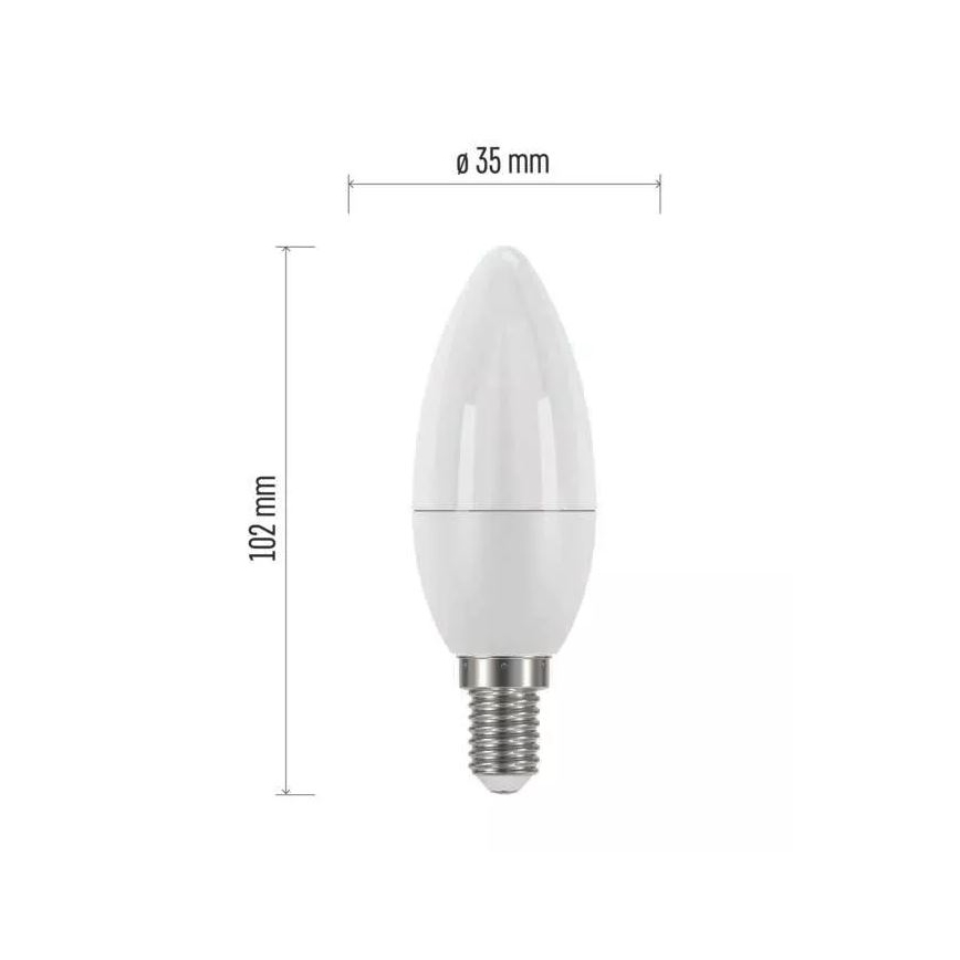 LED Žárovka E14/4,2W/230V 4000K CRI 94 Ra