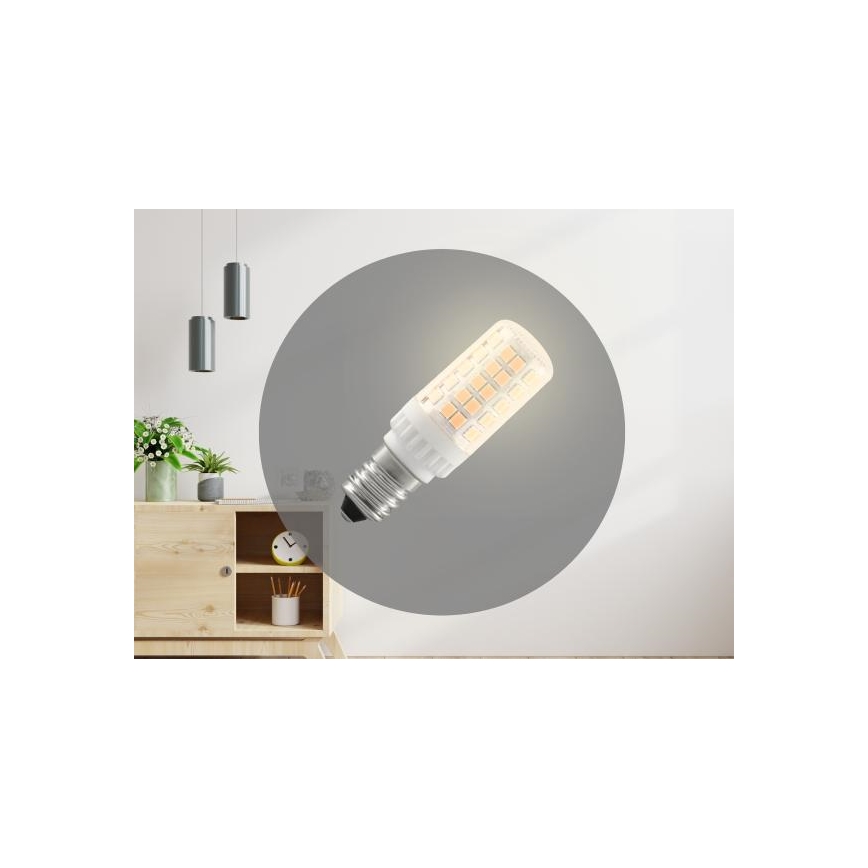 LED Žárovka E14/4,5W/230V 2800K