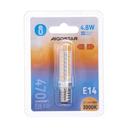 LED Žárovka E14/4,8W/230V 3000K - Aigostar