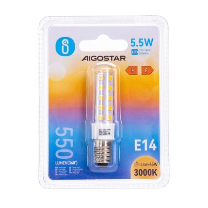 LED Žárovka E14/5,5W/230V 3000K - Aigostar