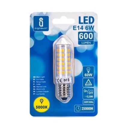 LED Žárovka E14/6W/230V 3000K - Aigostar