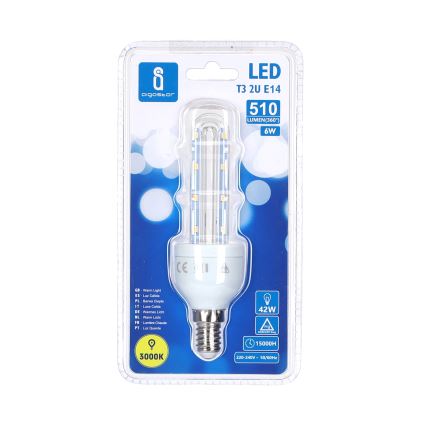 LED Žárovka E14/6W/230V 3000K - Aigostar